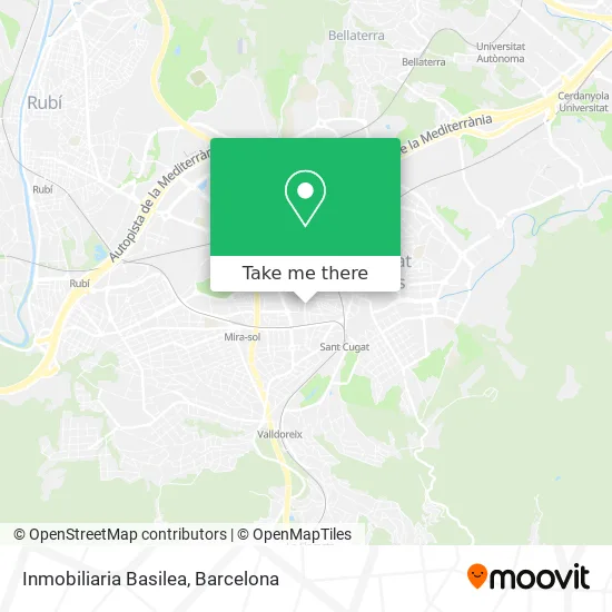 Inmobiliaria Basilea map