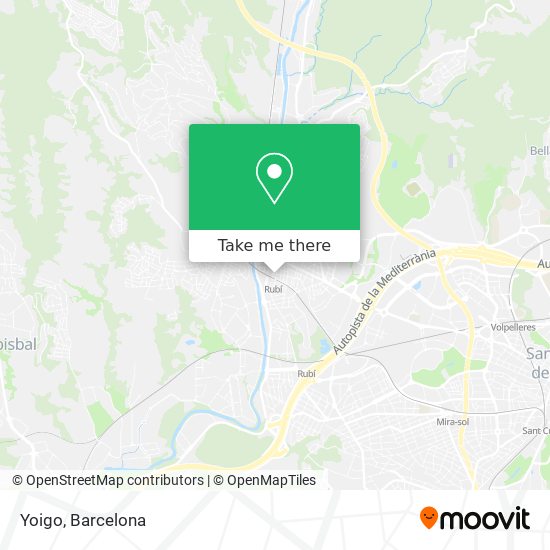 Yoigo map