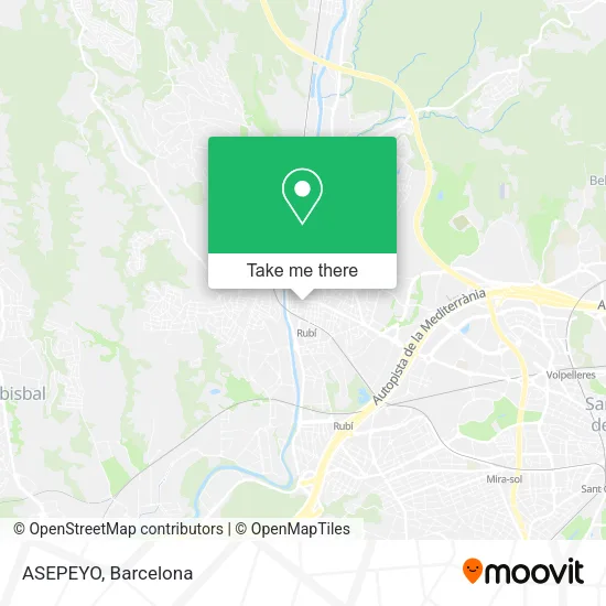 ASEPEYO map