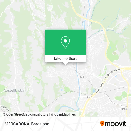 MERCADONA map