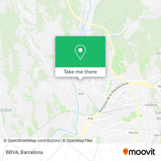 BBVA map