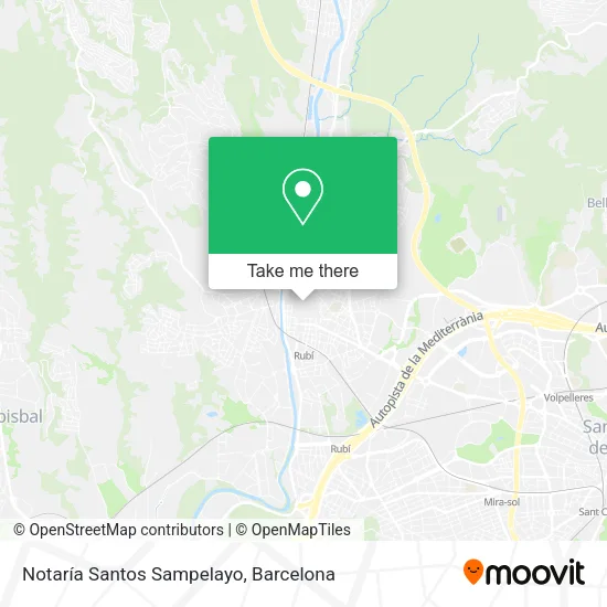 Notaría Santos Sampelayo map