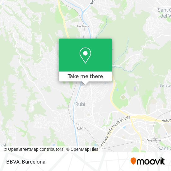 BBVA map