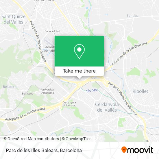 Parc de les Illes Balears map