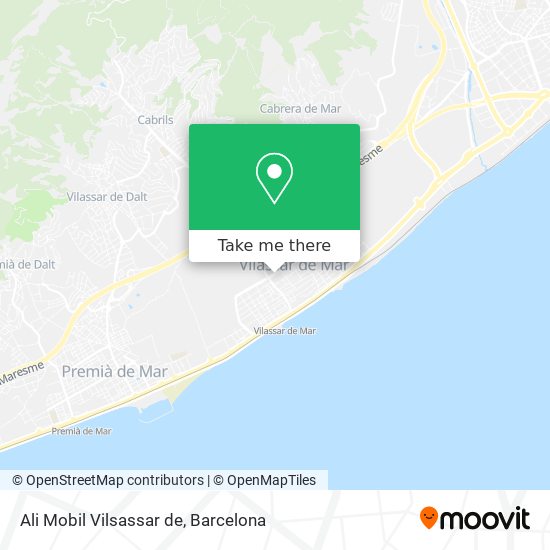 Ali Mobil Vilsassar de map