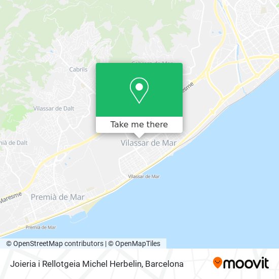 Joieria i Rellotgeia Michel Herbelin map