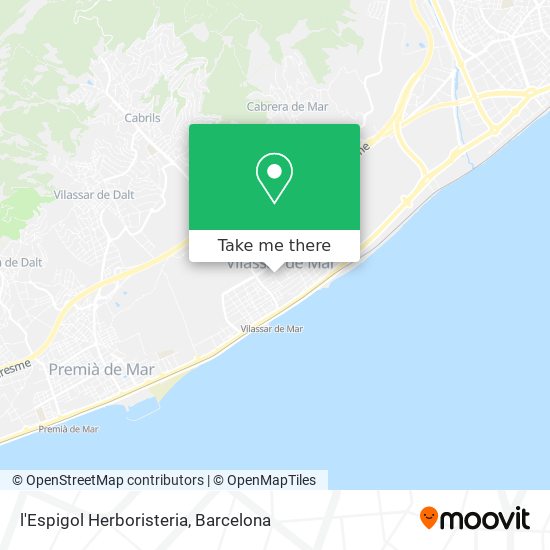 l'Espigol Herboristeria map