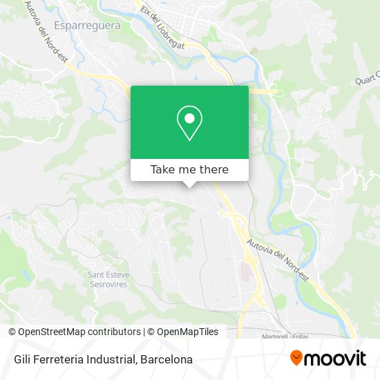 Gili Ferreteria Industrial map