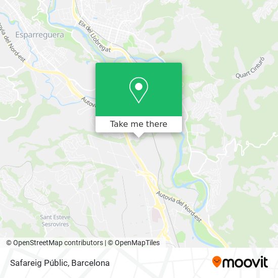 Safareig Públic map