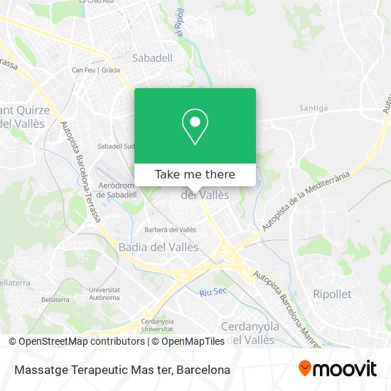 Massatge Terapeutic Mas ter map