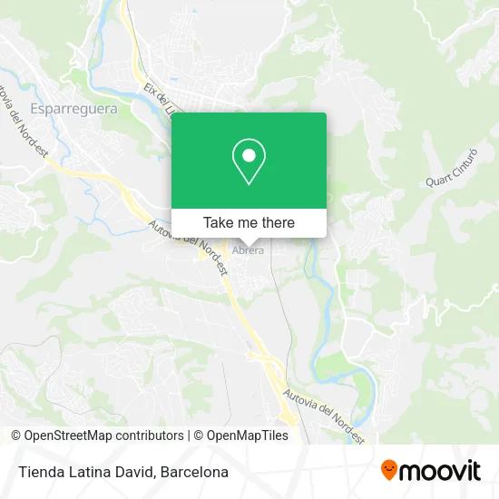 mapa Tienda Latina David