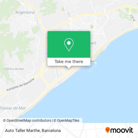 Auto Taller Marthe map