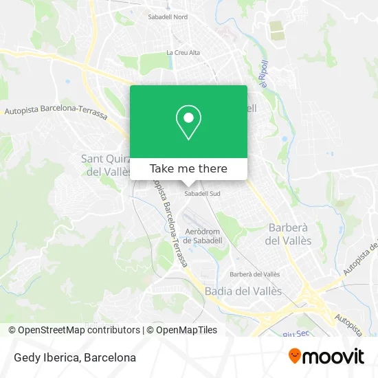 Gedy Iberica map