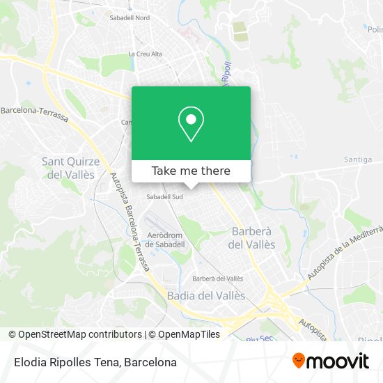 Elodia Ripolles Tena map