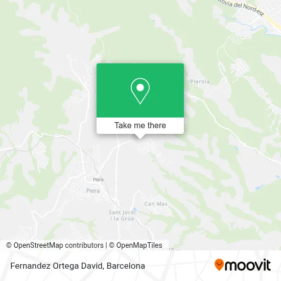 Fernandez Ortega David map