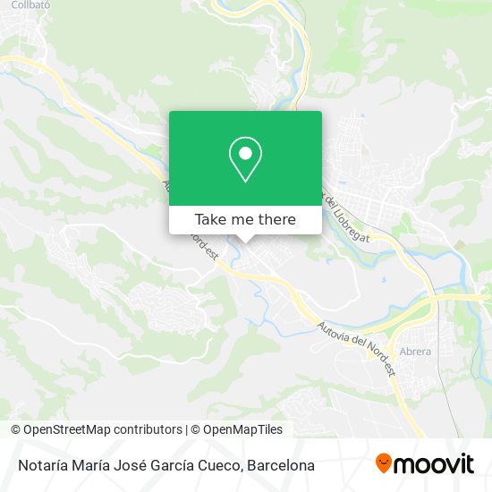 Notaría María José García Cueco map