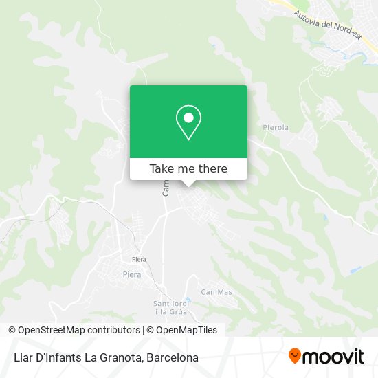 Llar D'Infants La Granota map