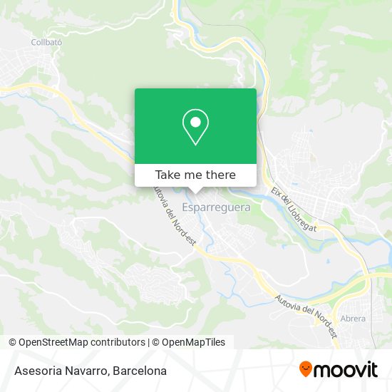 Asesoria Navarro map