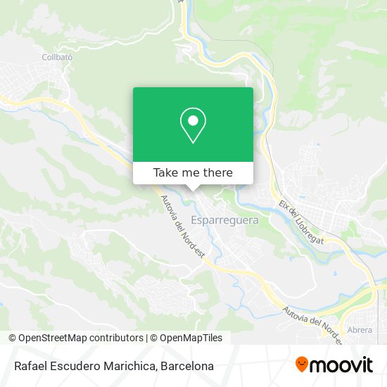 Rafael Escudero Marichica map