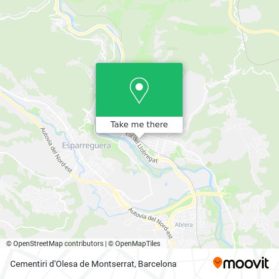Cementiri d'Olesa de Montserrat map