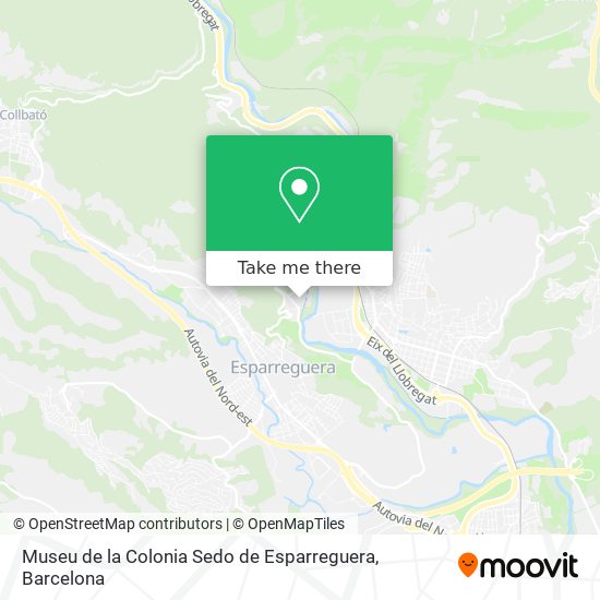 Museu de la Colonia Sedo de Esparreguera map