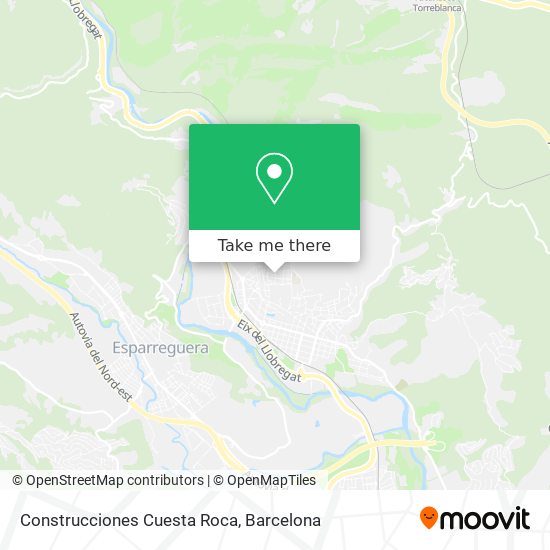Construcciones Cuesta Roca map
