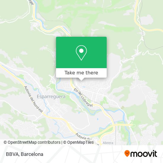 BBVA map