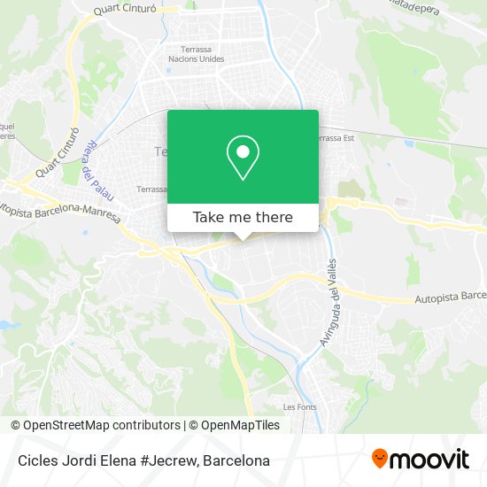Cicles Jordi Elena #Jecrew map