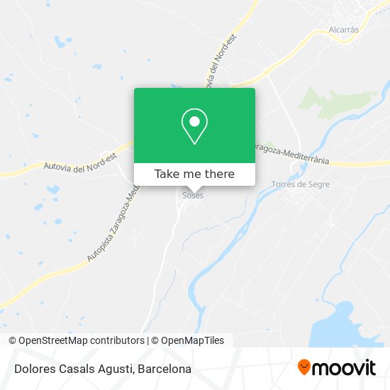 Dolores Casals Agusti map