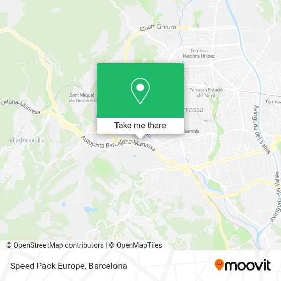 Speed Pack Europe map