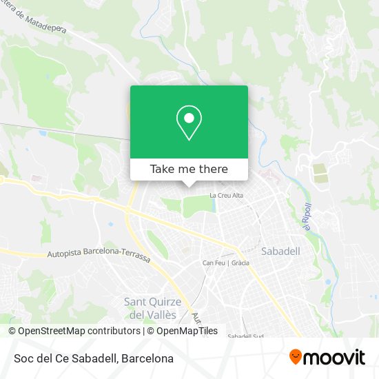 Soc del Ce Sabadell map