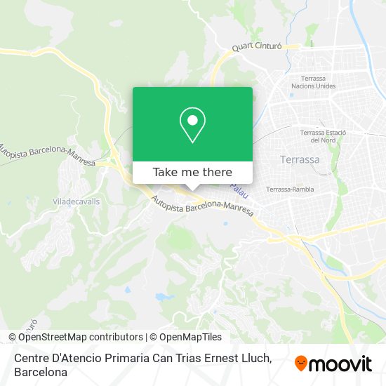 Centre D'Atencio Primaria Can Trias Ernest Lluch map
