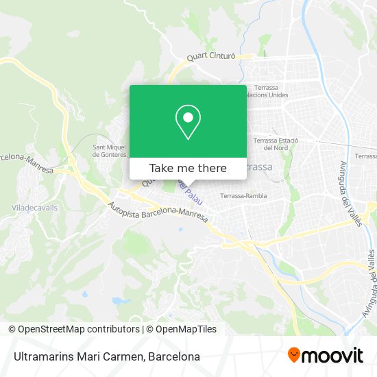 Ultramarins Mari Carmen map