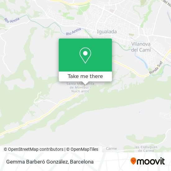 Gemma Barberó González map