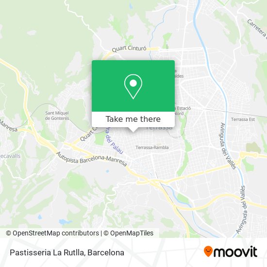 Pastisseria La Rutlla map