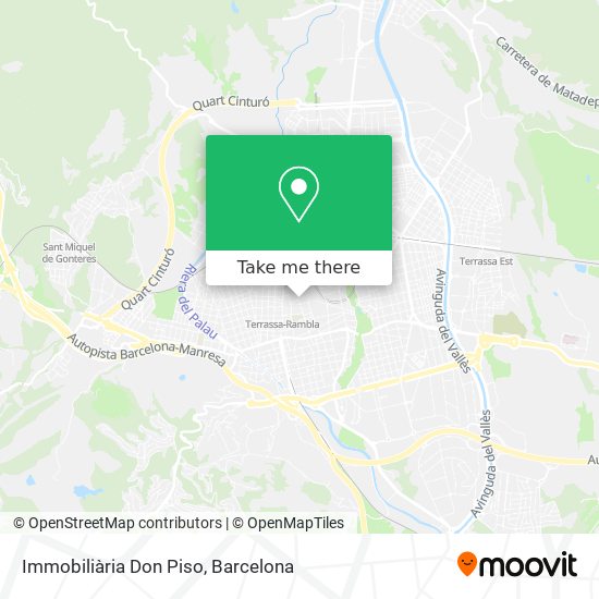 Immobiliària Don Piso map