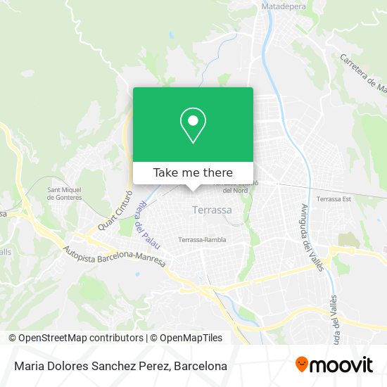 Maria Dolores Sanchez Perez map