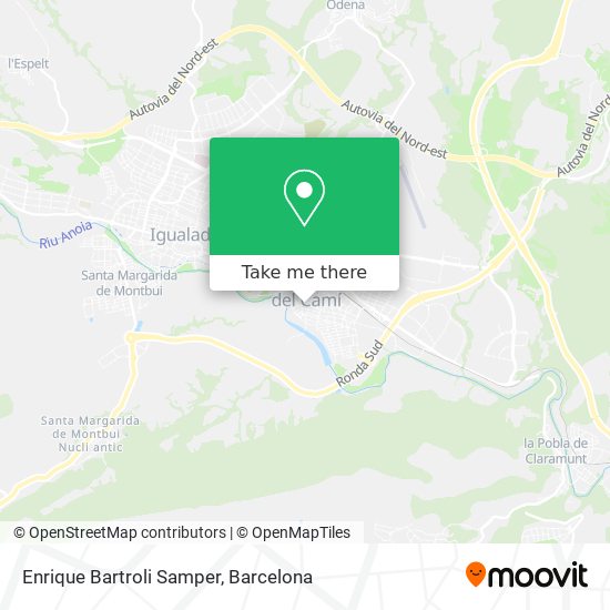 Enrique Bartroli Samper map