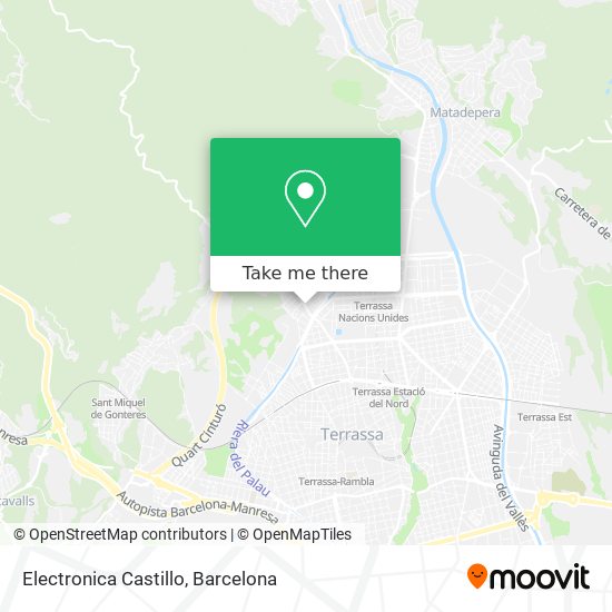 Electronica Castillo map