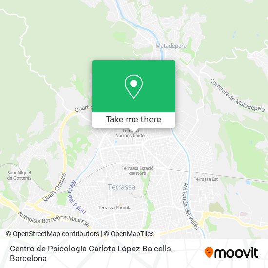 Centro de Psicología Carlota López-Balcells map