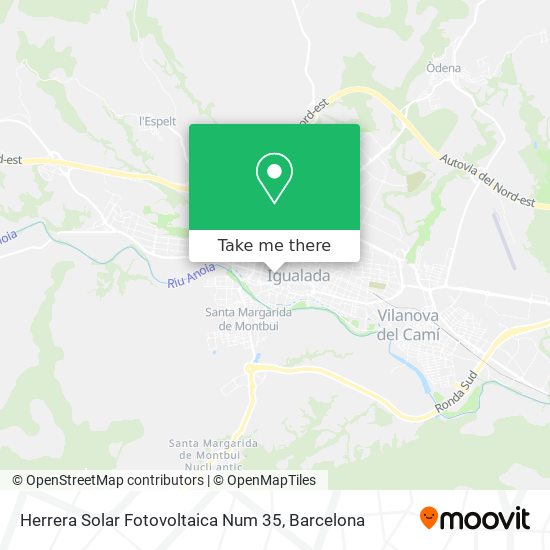 mapa Herrera Solar Fotovoltaica Num 35