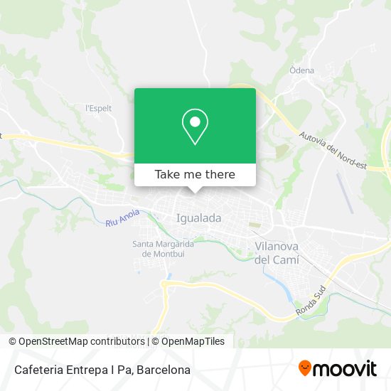 Cafeteria Entrepa I Pa map