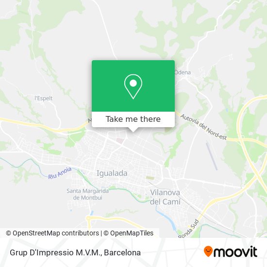 Grup D'Impressio M.V.M. map