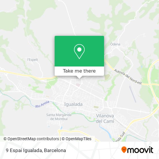 9 Espai Igualada map