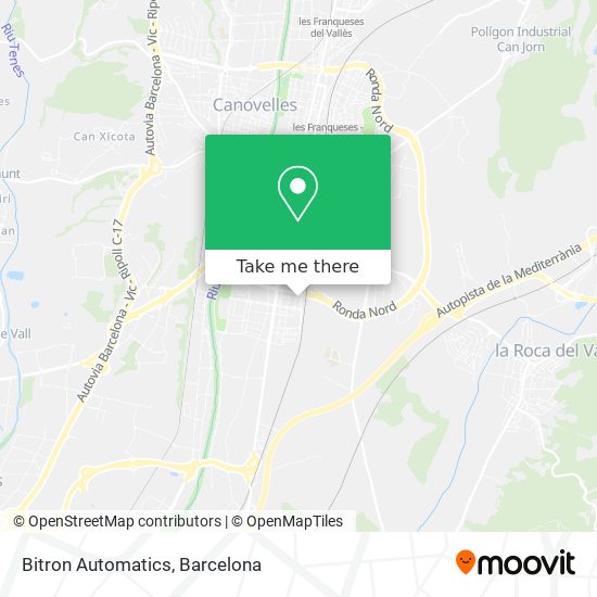 mapa Bitron Automatics