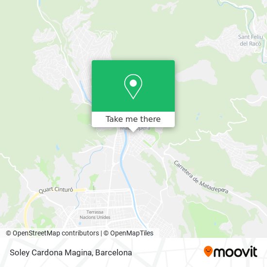Soley Cardona Magina map