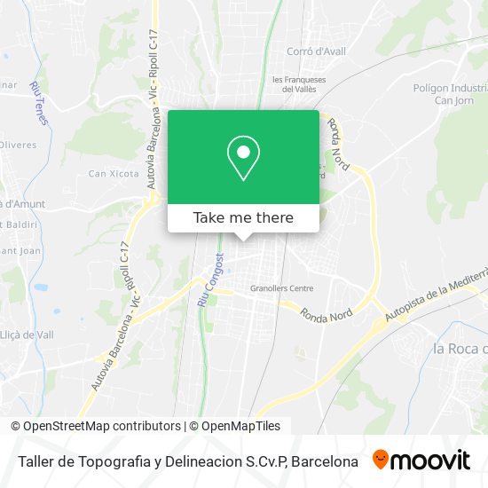 Taller de Topografia y Delineacion S.Cv.P map