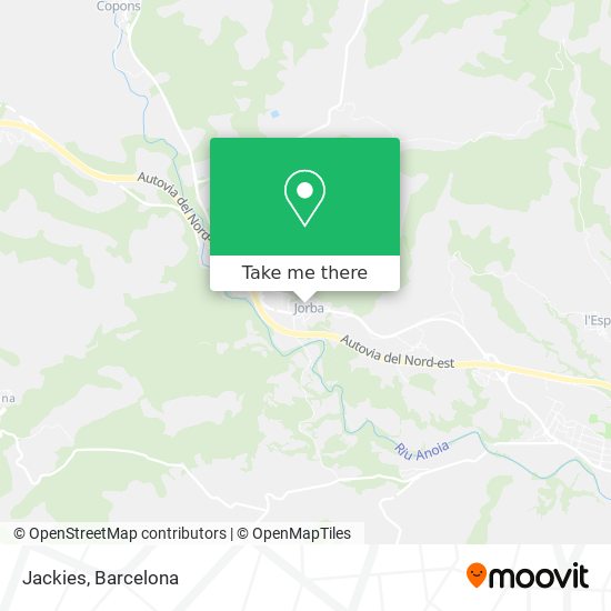 Jackies map