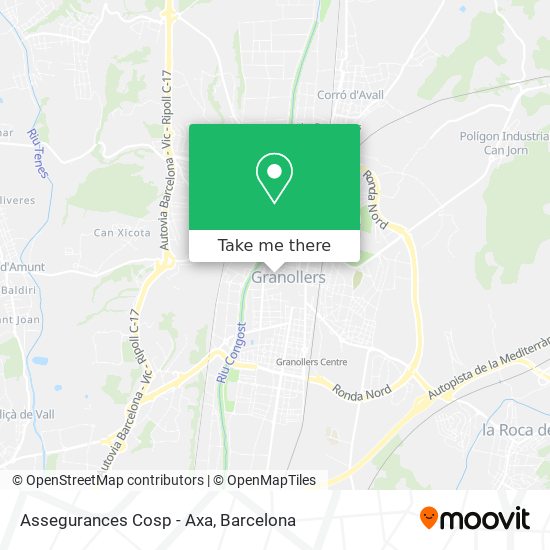 Assegurances Cosp - Axa map