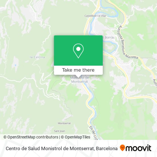 Centro de Salud Monistrol de Montserrat map